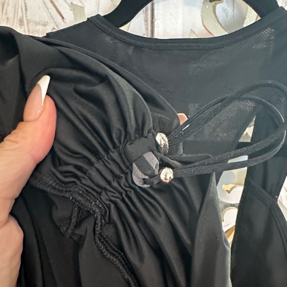 adidas Black Racerback Muscle Tank - Picture 17 of 17